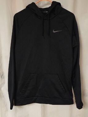 Nike Black Pullover Hoodie Mens Large